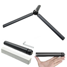 Load image into Gallery viewer, Metal Mini Desktop Tripod with 1/4 Inch Screw Stand for Smooth 4 DSLR Camera Video Camcorder Aluminum Alloy Holder With Wrench