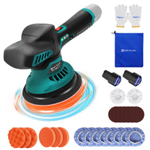 Load image into Gallery viewer, 12V Cordless Car Buffer Polisher,6 Variable Speed Car Polishing Kit, For Car Detailing/Polishing/Waxing/Scratch Removing
