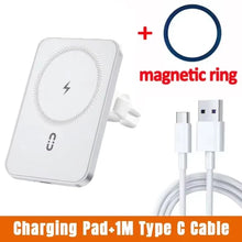 Load image into Gallery viewer, 30W Magnetic Wireless Car Charger Air Vent Clip Phone Holder For Magsafe iPhone 16 15 14 13 12 Pro Max Fast Car Charging Stand
