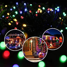 Load image into Gallery viewer, 7m 50 LED Solar String Lights - Waterproof 8 Modes Fairy Lights for Garden &amp; Party Decor