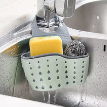 Load image into Gallery viewer, Hanging Sink Holder: Adjustable Drain Basket for Kitchen and Bathroom