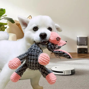 Donkey Plush Dog Toy - Interactive Molar Training, Bite Resistant Pet Supplies
