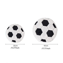 Load image into Gallery viewer, Creative Football Plush Pillow, Fan Cushion, Boyfriend Football Cushion, Home Decoration, Sports Fan,Cute Soccer Shaped