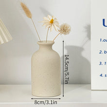 Load image into Gallery viewer, Ceramic Flower Vase Retro Table Decorative Vase Dried Flower Arrangement Pot Home Wedding Gifts Aesthetic Vase Desktop Ornament
