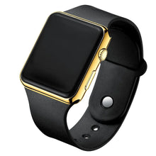 Load image into Gallery viewer, Digital LED Watch – Unisex Square Design with Silicone Strap