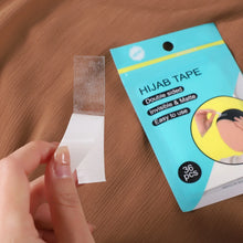 Load image into Gallery viewer, Non Slip Body Tape 36 Pcs Double Sided Invisible Adhesive Fix Muslim scarf for Dresses Hijab Swimwear Waterproof Tape