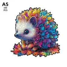 Load image into Gallery viewer, Jigsaw Animal Wooden  Puzzle DIY Crafts Brain Trainer Puzzles Game for Kids Adult wolf  Educational Wood Toy Gift Difficulty