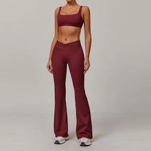 Load image into Gallery viewer, 2 Pieces Yoga Set Workout Sets Women Tracksuit Gym Push Up Fitness Running Workout Clothes Sport Bra Leggings Suit Activewear