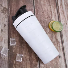 Load image into Gallery viewer, Stainless Steel Protein Shaker Cup Portable Fitness Sports Mug Nutrition Shakers Cup Water Bottles Water Cup Portable Shakers