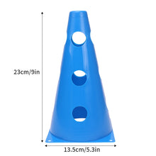 Load image into Gallery viewer, 12PCS 18PCS 24PCS 30PCS 36PCS Durable  Mark Cones Football Agility Training Sport  with Hole