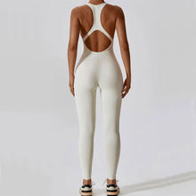 Load image into Gallery viewer, Yoga Jumpsuit Fitness Sports Overalls Gym Clothing Set Yoga Wear Pilates Workout Clothes for Women Outfit push-up Activewear