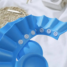 Load image into Gallery viewer, 2 Pcs Adjustable Shampoo Shower Caps - Waterproof Baby Bath Cap for Ear &amp; Eye Protection