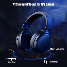 Load image into Gallery viewer, MCHOSE V9 pro E-Sports Headset with Microphone Tri-Mode Gaming USB Wireless 7.1 Channel Surround Sound Portable Audio Headphones