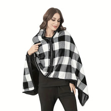 Load image into Gallery viewer, 1pc Wearable Shawl Blanket | Soft Flannel Lazy Blanket for Office &amp; Casual Use