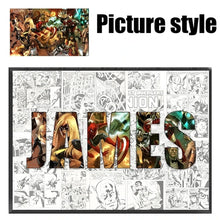 Load image into Gallery viewer, Personalised Marvel Movie Heroes Canvas Poster – Spider-Man &amp; Iron Man Wall Art