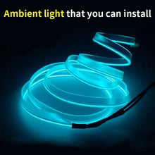 Load image into Gallery viewer, Car Interior LED Strip: Atmosphere Lighting USB Decor, DIY Flexible Light Tube