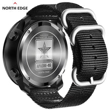 Load image into Gallery viewer, NORTH EDGE APACHE-46 Men Digital Watch Outdoor Sports Running Swimming Outdoor Sport Watches Altimeter Barometer Compass WR50M