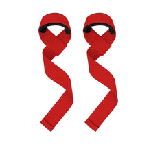 Load image into Gallery viewer, 2PCS Weightlifting Straps Anti-Slip Silicone Lifting Wrist Straps Strength Training Deadlifts Crossfit Hand Grips Wrist Support