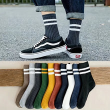 Load image into Gallery viewer, Cozy Winter Socks! Men&#39;s 5-Pack, Fun Graphics, Crew