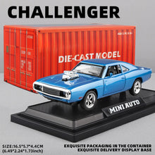 Load image into Gallery viewer, 1:32 Scale CHARGER 1970 Alloy Diecast Model Car Pull Back Mini Vehicles Toys for Kids Lovers Collection