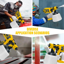 Load image into Gallery viewer, Paint Sprayer Cordless Compatible with DeWalt 18v Battery Powered HVLP Power Spray Gun XR UK(Tool Only)