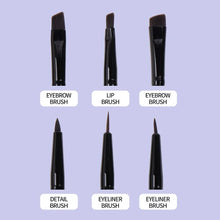 Load image into Gallery viewer, Maange 6 Pc Eye Brush Set | Pro Eyeshadow &amp; Liner