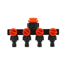 Load image into Gallery viewer, 1 to 4 Way Valve Splitter Connector - 1/2” 3/4&quot; 1” Watering Hose Tap Distributor