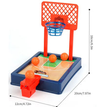 Load image into Gallery viewer, Mini Tabletop Basketball Game - Portable Office or Travel Set - Fun Indoor/Outdoor Toy