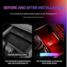 Load image into Gallery viewer, 1x Car USB Led Light mood lamp Plug Play Universal LED interior Atmosphere Light Auto Reading Lamp Decorations Decorative Strip