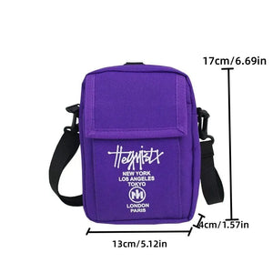 Hip Hop Shoulder Bag - Japanese Style Crossbody for Teens - Small Mobile Phone Bag