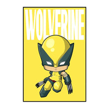 Load image into Gallery viewer, Marvel Wall Art Posters SpiderMan Iron Man Avengers Superhero Disney Kid Room Decor Cartoon Canvas Painting Picture Print