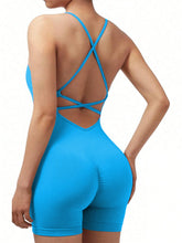 Load image into Gallery viewer, Yoga Sets Gym Jumpsuits Women Sports Overalls Active Wear Fitness Clothing Workout Clothes for Women Short Outfits