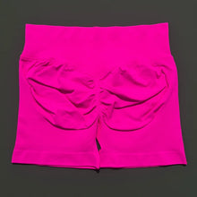 Load image into Gallery viewer, Histello Sports Shorts 4.5" Women Yoga Exercise Shorts Scrunch Bum Hip Tight Workout Fitness Activewear Gym Running Short Pants