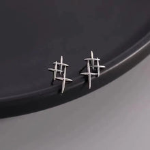 Load image into Gallery viewer, New Heart Stud Earrings for Women Hypoallergenic Daily Wear Minimalist Cute Star Silver Color Ear Girls Pierc Jewelry Gifts