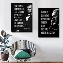 Load image into Gallery viewer, Inspirational Lion Quote Canvas Wall Art Poster Home Office Decor
