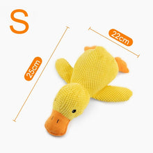 Load image into Gallery viewer, Calming Duck Toy for Dog,Soothing Plush Pet Toys with Sound Quack, Pet Interactive Companion, Chew-Resistant Chew Dogs Cat Toy