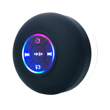 Load image into Gallery viewer, Portable Wireless Bluetooth Speaker LED IPX4 Waterproof Loudspeaker Outdoor Bathroom Large Suction Cup Mini Stereo Sound Box
