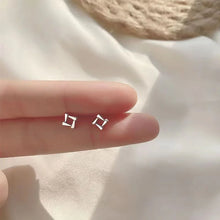 Load image into Gallery viewer, New Heart Stud Earrings for Women Hypoallergenic Daily Wear Minimalist Cute Star Silver Color Ear Girls Pierc Jewelry Gifts