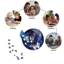 Load image into Gallery viewer, Owl Wooden Puzzles - Creative Shapes, Perfect Gifts