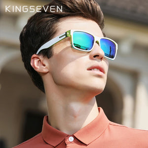 KingSeven Polarized Sports Sunglasses: UV400 Lens Sun Glasses TR90 Frame