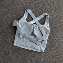 Load image into Gallery viewer, Women Sports Bra Top Push Up Fitness Yoga Bra Underwear Sport Tops For Women Breathable Running Vest Bralette Gym Wear Female