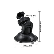 Car DVR Camera Stand Holder 4x4 HUD OBD2 Holder Suction Cup Mount DV GPS Navigation Camera Sucker Vehicle Recorder Suction Cup