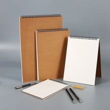 Load image into Gallery viewer, Professional sketchbook Thick paper Spiral notebook Art school supplies Pencil drawing notepad stationery cute gel pens pencil