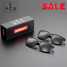 Load image into Gallery viewer, SUPKLEY Sports Sunglasses for Men Polarized Comfortable Wear Square Sun Glasses Male Light Weight Eyewear Accessory with Origina