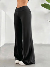 Load image into Gallery viewer, Casual Straight Leg Leggings Women's High Waist Butt Lifting Wide Leg Pants Soft Stretchy Fitness Yoga Active Trouser Daily Wear
