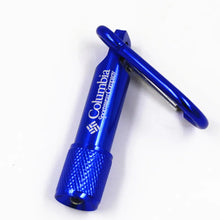 Load image into Gallery viewer, Portable Mini Torch Keychain Pendant with battery Small Light led flashlight Car Key Chain Pendant Key Ring mini flashlights
