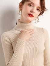 Load image into Gallery viewer, Heliar Women Fall Turtleneck Sweater Knitted Soft Pullovers Cashmere Jumpers Basic Soft Sweaters For Women 2024 Autumn Winter
