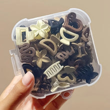 Load image into Gallery viewer, 5/10/20/30pcs Beige Mixed Pack Small Clips, Cute Girl Accessories - Perfect for Daily Use, Special Occasions, or Travel Gifts