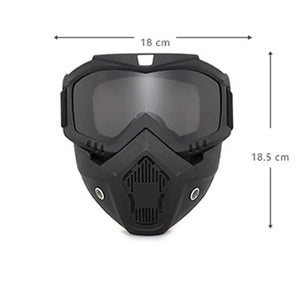 Windproof Motorcycle Goggles - HD UV Protection Glasses - Outdoor Riding Eyewear