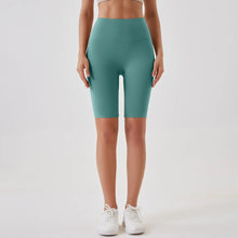 Load image into Gallery viewer, 2024 High-Waisted Buttock Lifting Yoga Shorts Summer Seamless Yoga Legging Shorts Outer Wear Tight Cycling Athletic Gym Shorts